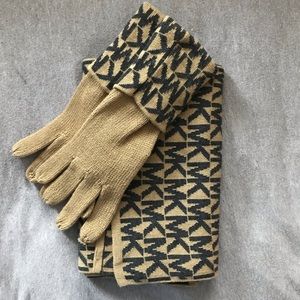 Michael Kors Gloves & Scarf